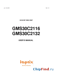 Datasheet GMS30C2116 производства Hynix