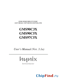 Datasheet GMS90C3X производства Hynix