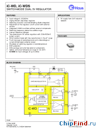 Datasheet iC-WDS-SO8 производства IC Haus