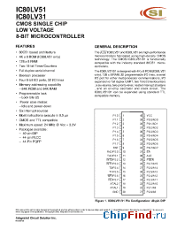 Datasheet IC80LV31-24PQ производства ICSI