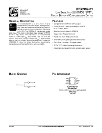 Datasheet 8302A01 manufacturer ICST