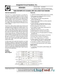 Datasheet ICS1531Y-165 производства ICST