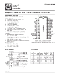Datasheet ICS83023AMI производства ICST
