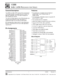 Datasheet V386GLF производства ICST