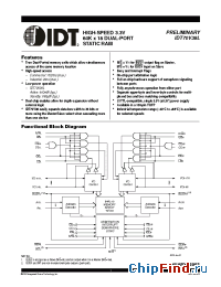 Datasheet 70V38 manufacturer IDT