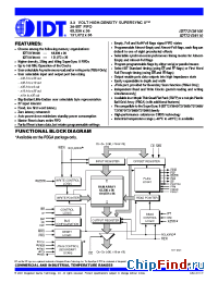 Datasheet 72V36110 manufacturer IDT