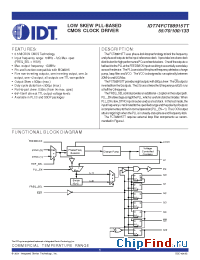 Datasheet 74FCT88915TT производства IDT