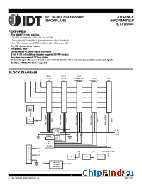 Datasheet 7M9564 производства IDT