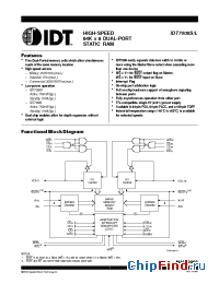Datasheet IDT7008L-25 производства IDT