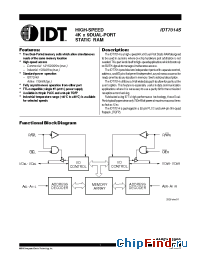 Datasheet IDT7014L-35 производства IDT