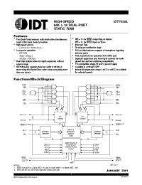 Datasheet IDT7038L производства IDT