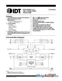 Datasheet IDT70V06L-55 производства IDT