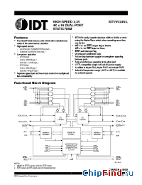 Datasheet IDT70V24L-55 производства IDT