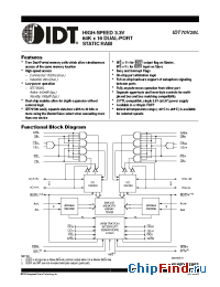 Datasheet IDT70V28L25PFI производства IDT