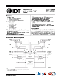 Datasheet IDT7133LA-20 производства IDT
