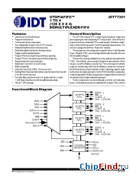Datasheet IDT77301L-12 manufacturer IDT