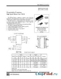 Datasheet IN74ACT163D manufacturer IK Semi.