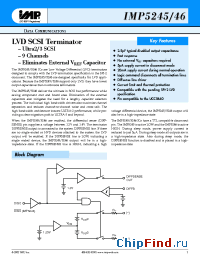 Datasheet IMP5245 производства IMP