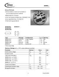 Datasheet BAR65-02L производства Infineon