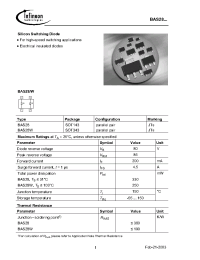 Datasheet BAS28E6433 производства Infineon