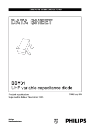 Datasheet BBY31/T1 производства Infineon