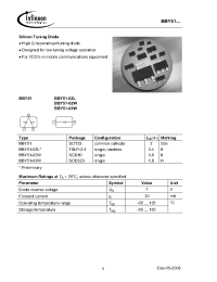 Datasheet BBY51-02L производства Infineon