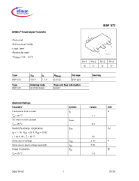 Datasheet BSP372 производства Infineon