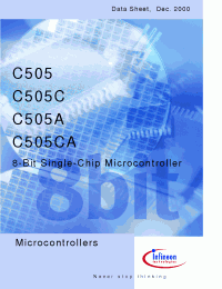 Datasheet C505C-2R manufacturer Infineon