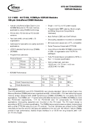 Datasheet HYS64/72V64220GU производства Infineon