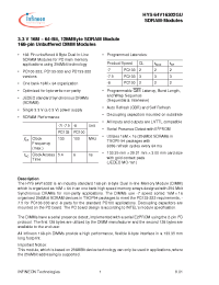 Datasheet HYS64V16302GU-75-C2 производства Infineon