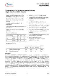 Datasheet HYS64V64220GU-7-D производства Infineon