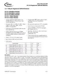Datasheet HYS72V16301GR-7.5 производства Infineon