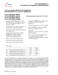 Datasheet HYS72V64500/601GR производства Infineon