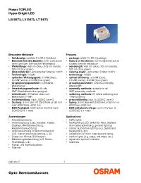Datasheet LBE673-P1Q2-1 производства Infineon