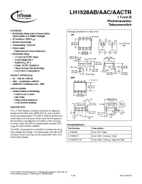 Datasheet LH1528AAC производства Infineon