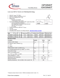 Datasheet Q67040S4724 производства Infineon