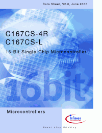 Datasheet SAB-C167CS-4RM производства Infineon