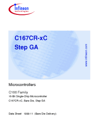 Datasheet SAK-C167CR-LCGA-step производства Infineon