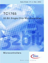 Datasheet SAK-TC1765N-L40EB производства Infineon