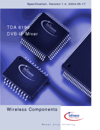 Datasheet TDA6190 производства Infineon