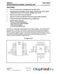 Datasheet IA82510-PDW28I manufacturer InnovASIC