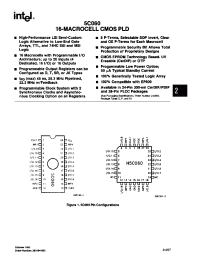 Datasheet TD5C060-45 производства INTEL