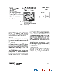 Datasheet HR703-28515 производства Interpoint