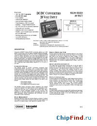 Datasheet MK2002812 производства Interpoint