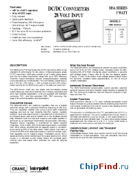Datasheet MSA2815D производства Interpoint