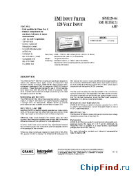Datasheet SFME120 производства Interpoint