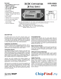 Datasheet SMTR2815D/HO manufacturer Interpoint