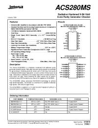 Datasheet ACS280K производства Intersil