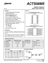 Datasheet ACTS08DMSR-02 производства Intersil