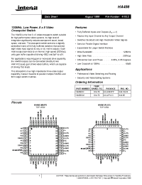 Datasheet HA456CM производства Intersil
